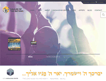 Tablet Screenshot of galileeofthenations.com